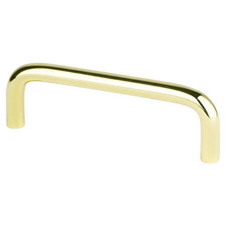Berenson 3.5 x 3.812 in. CC Zurich Wire Pull with Polished Brass 6152-203-P
